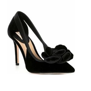 Black Floral Women's Heels Antonio Melani